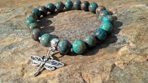 Turkus afrykański z ważką