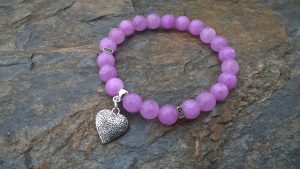 Jadeit fasetowany w różu